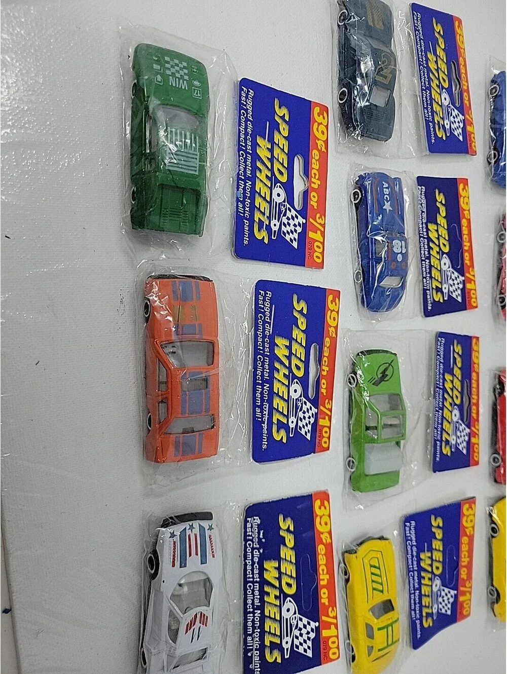Lot Of 11 Sealed NEW -- SPEED WHEELS DIECAST Model Vintage Cars 1:64